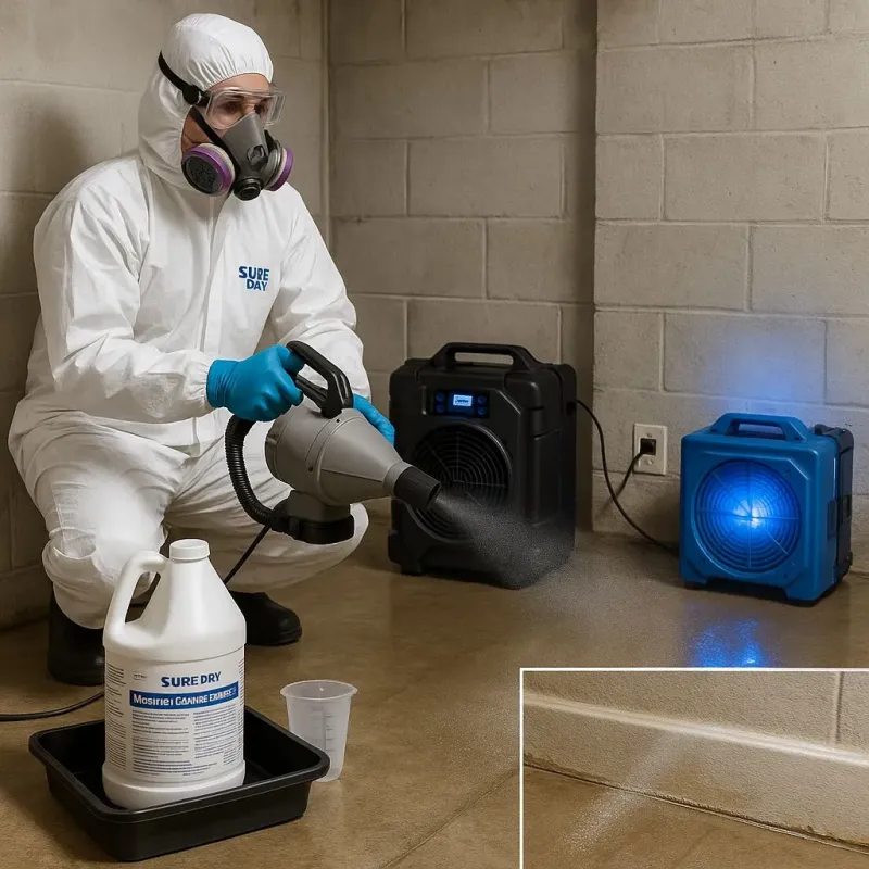 Sanitization and Odor Removal process in Plum Creek, VA