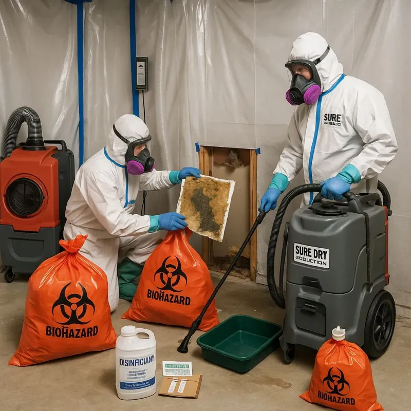 Contaminated Water Handling Protocols process in Plum Creek, VA